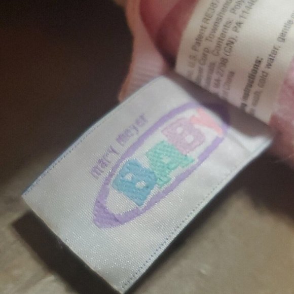 TAGGIES Mary Meyers Signature Collection Pink Baby Doll 9" BB4 - Picture 8 of 8